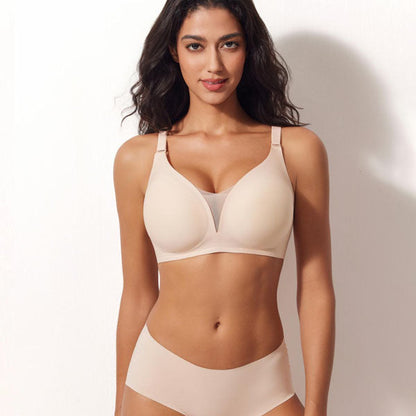 VRCÔMFY Lace Beauty Wireless Bra - Comfort & Lift for Women (LB)
